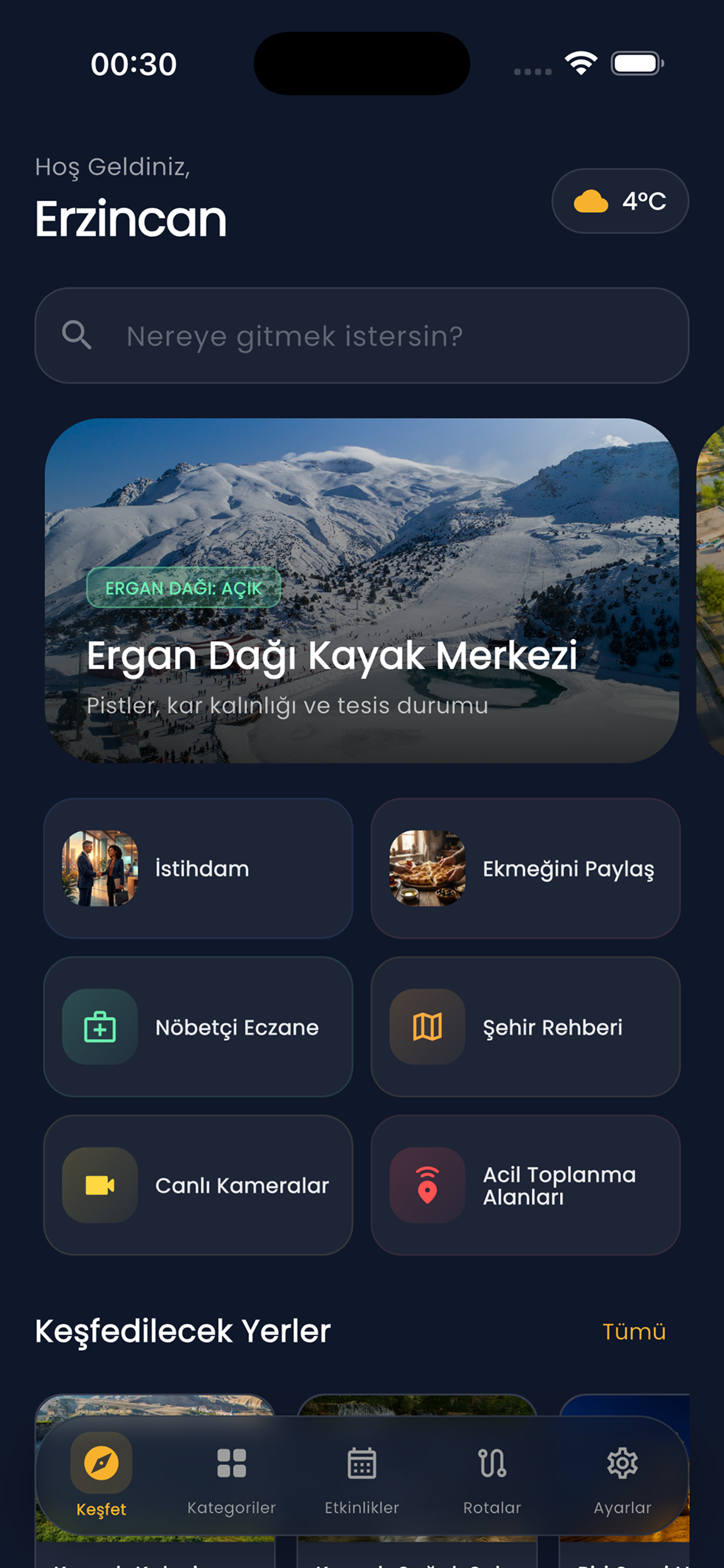 App Dashboard Mockup